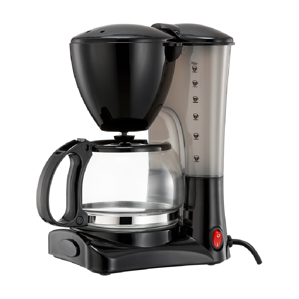 Europa Drip 600-Watt 6-cup Drip Coffee Maker, Gloss Black, Regular Easy to  use.